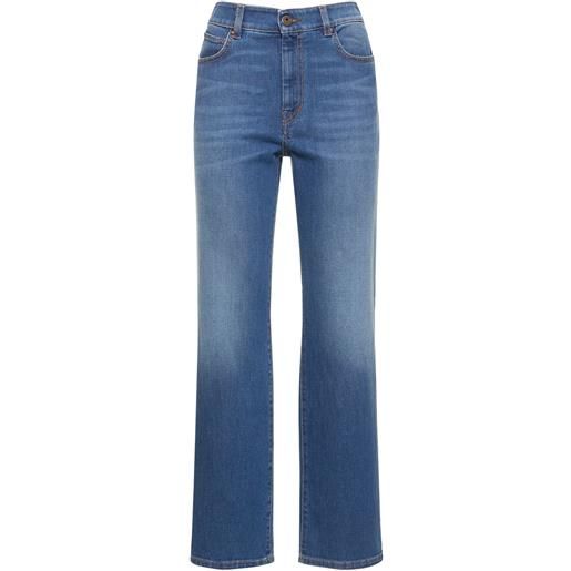 WEEKEND MAX MARA jeans dritti ortisei in denim di cotone