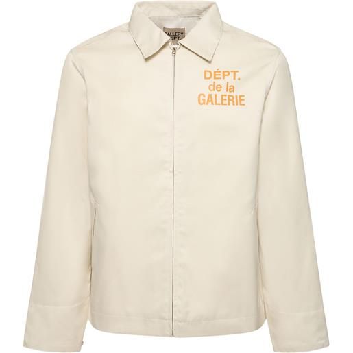 GALLERY DEPT. giacca montecito in felpa con logo
