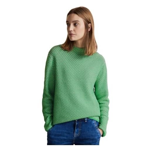 Street One a302668 maglione lavorato a maglia, light spring green, 46 donna