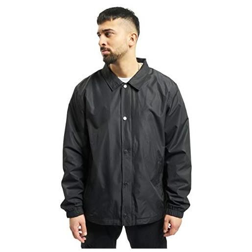 Urban Classics coach jacket giacca, nero (black 7), m uomo