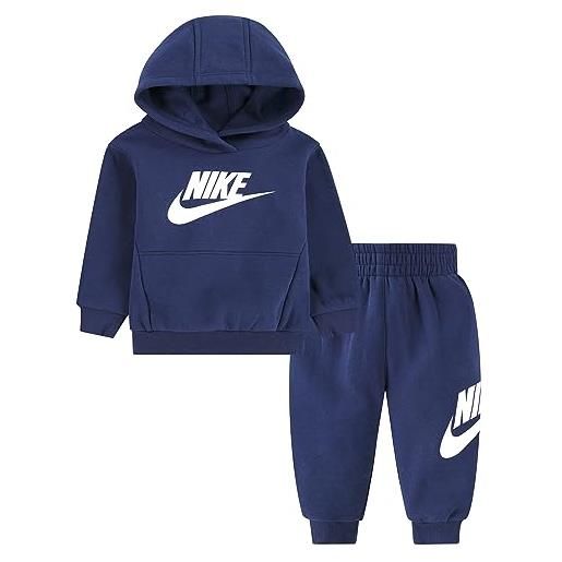 Nike tuta da neonati club fleece blu taglia 24 m codice 66l135-u90