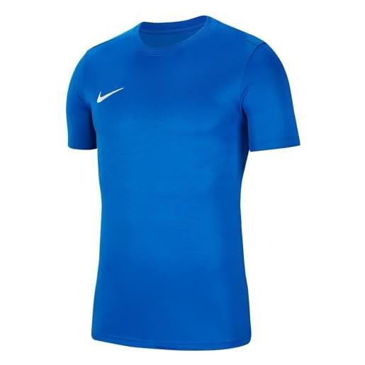 Nike df park vii, t shirt unisex bambini, royal blue/white, taglia unica