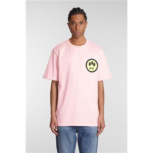 Barrow t-shirt in cotone rosa