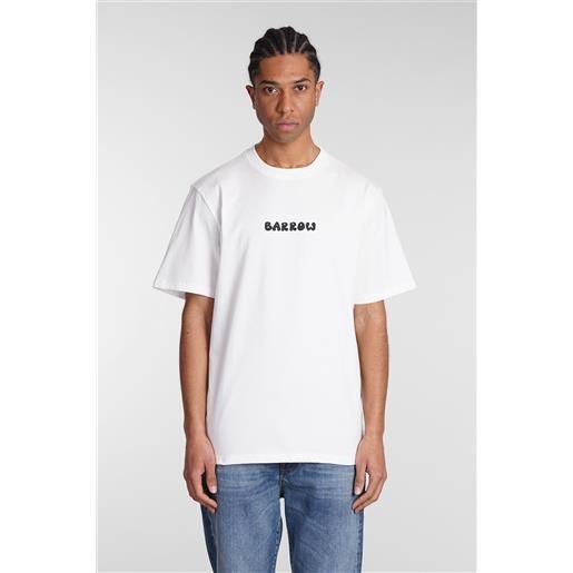 Barrow t-shirt in cotone bianco