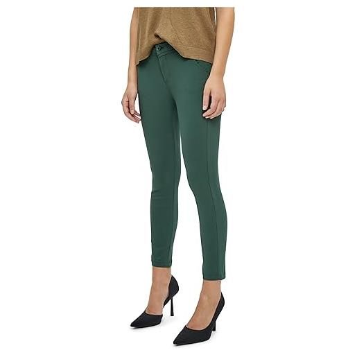 Minus carma pants 7/8 donna, verde (4112 jungle green), 38