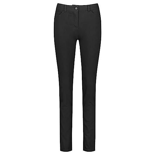 Gerry Weber 92150-67953 pantaloni eleganti da uomo, black black denim, 44 donna