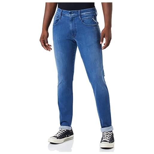Replay bronny forever blue jeans, 009 blu medio, 32w x 32l uomo