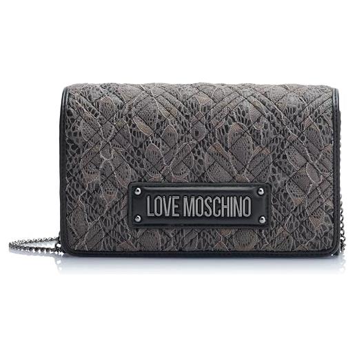 Love Moschino borsa a spalla donna, fucile, taglia unica