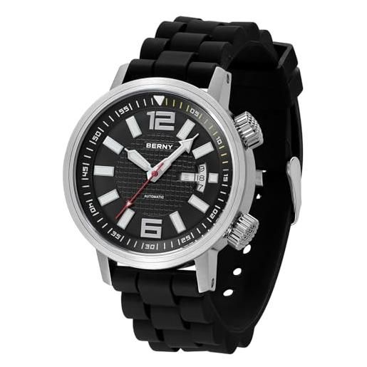 BERNY Easy Reader Orologio automatico per gli uomini orologi da polso