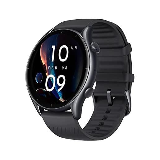 Amazfit gtr 3 smartwatch orologio intelligente alexa integrato, amoled da 1.39", 150 modalità di allenamento con gps, 5 atm impermeabile, monitor del sonno, durata batteria di 21 giorni, spo2