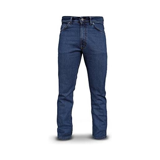 Carrera jeans uomo carrera elasticizzato 5 tasche taglie 46 - 62 art. 700 / 921a ( blu chiaro - 58)