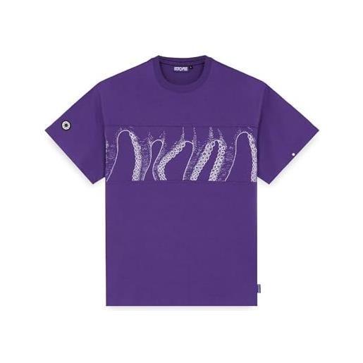 Octopus t-shirt t-shirt outline band tee uomo tg xl