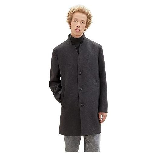 TOM TAILOR Denim 1038861 cappotto, 10617-black grey melange, xl uomo