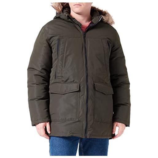 JACK & JONES jjecraft parka sn, giacca, uomo, rosin, l