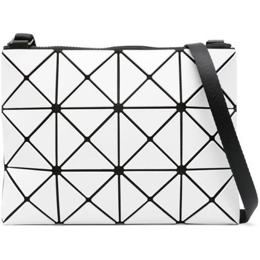 Bao Bao Issey Miyake borsa a spalla lucent gloss - bianco