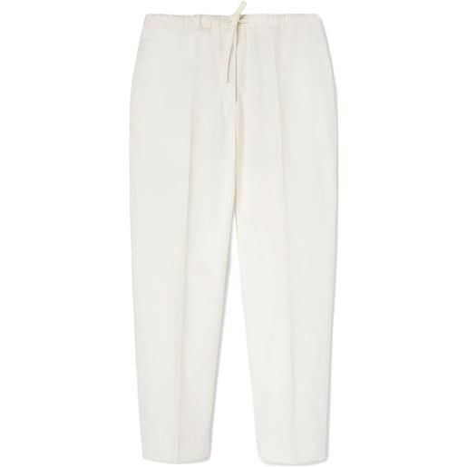 Jil Sander pantaloni con coulisse - bianco