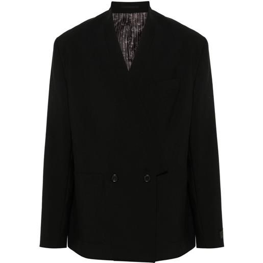 Kenzo giacca da abito doppiopetto - nero