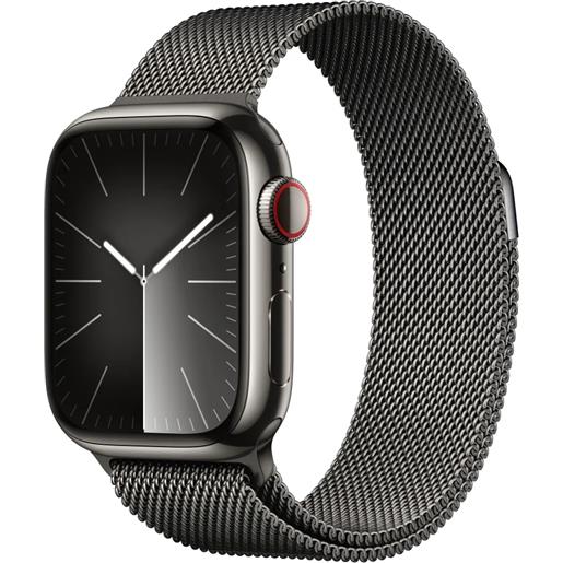 Apple smartwatch Apple watch series 9 41 mm digitale 352 x 430 pixel touch screen 4g grafite wi-fi gps (satellitare) [mrja3qf/a]