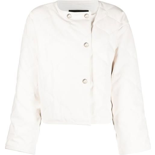 Patrizia Pepe giacca crop - bianco