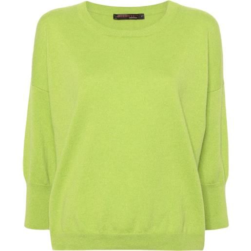 Incentive! Cashmere maglione girocollo - verde
