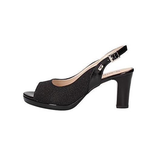 Valleverde sandalo donna sintetico 28340 nero una calzatura comoda adatta per tutte le occasioni. Primavera estate 2020. Eu 40