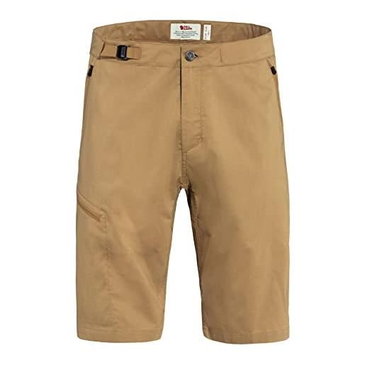 Fjallraven 86969-232 abisko hike shorts m pantaloncini uomo buckwheat brown taglia 54