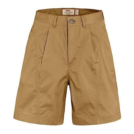 Fjallraven 87105-232 vardag shorts w pantaloncini donna buckwheat brown taglia 42