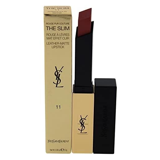 YVES SAINT LAURENT ysl rouge pur couture the slim 11 - ambiguous beige