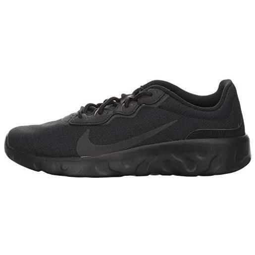 Nike wmns explore strada, scarpe da trail running donna, nero (black/black 1), 44.5 eu