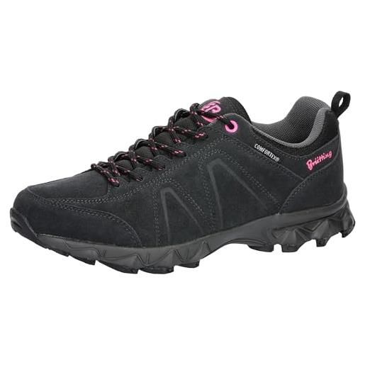 Brütting southlake - scarpe da trekking, da donna, taglia 36, colore: antracite/rosa, antracite rosa. , 36 eu