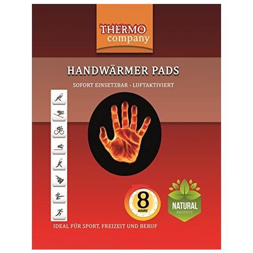 THERMO company 40 paia di cuscinetti scaldamani | cuscinetti termici per mani | scaldamani extra caldi | fino a 8 ore di calore