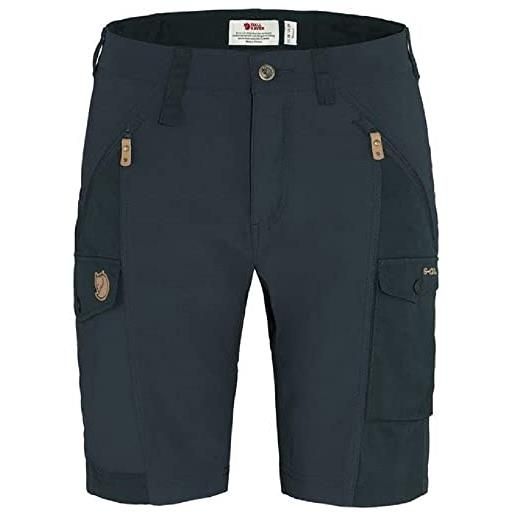 Fjallraven 89731-555 nikka shorts curved w pantaloncini donna dark navy taglia 36