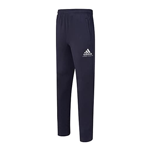 Adidas tuta da allenamento combat sports, giacca unisex-bambini, blue. White, xxl