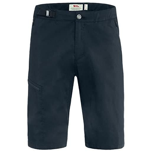 Fjallraven 86969-550 abisko hike shorts m pantaloncini uomo black taglia 46