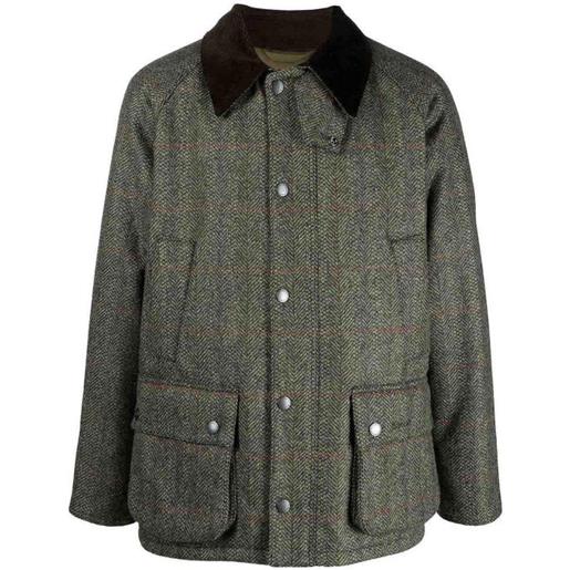 Barbour cappotto in lana bedale