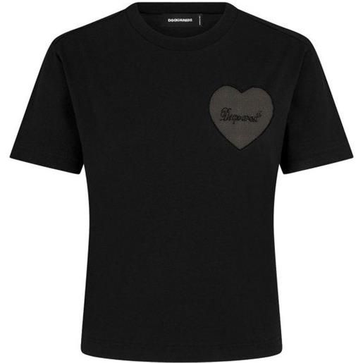 Dsquared2 t-shirt con cuore