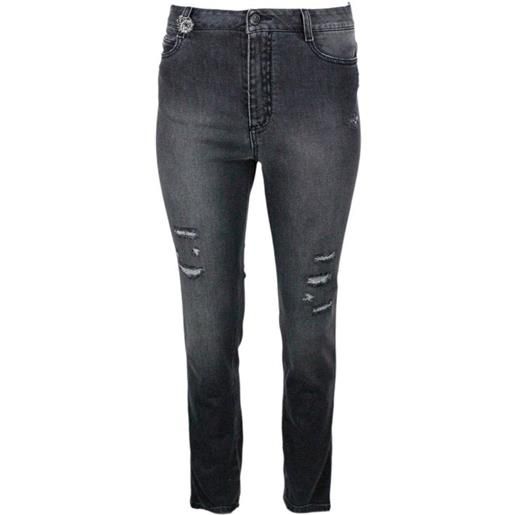 Ermanno Scervino jeans con dettagli gioiello