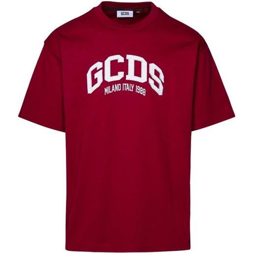 Gcds t-shirt in jersey di cotone