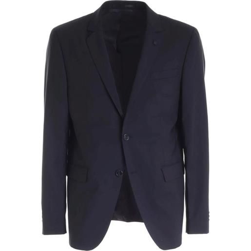 Karl Lagerfeld giacca due bottoni blu