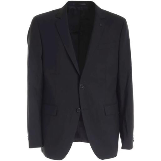Karl Lagerfeld giacca due bottoni nera