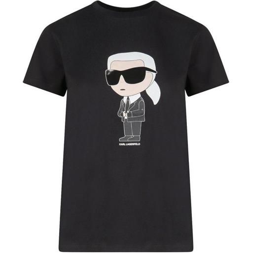 Karl Lagerfeld t-shirt in cotone biologico con stampa