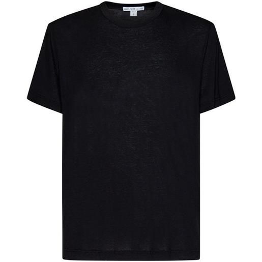 James Perse t-shirt girocollo nera