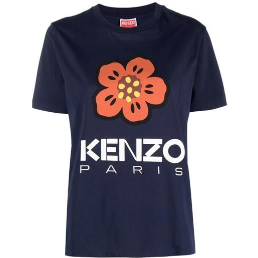 Kenzo tee con fiore di boke