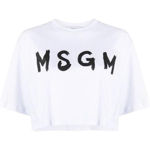 M.s.g.m. logo della maglietta corta