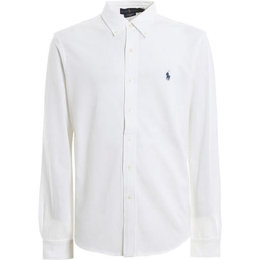 Polo Ralph Lauren camicia slim fit in cotone con logo
