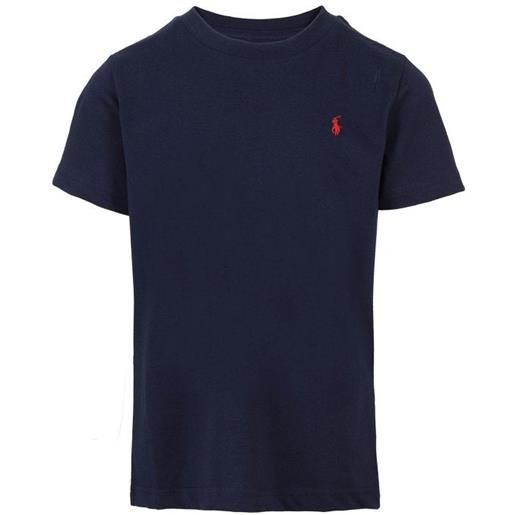Polo Ralph Lauren t-shirt in jersey di cotone con ricamo logo