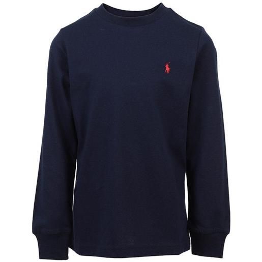 Polo Ralph Lauren t-shirt a maniche lunghe in jersey di cotone