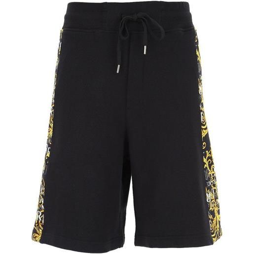 Versace Jeans Couture shorts con stampa barocca