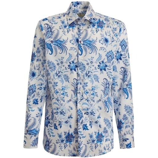 Etro camicia paisley floreale in cotone