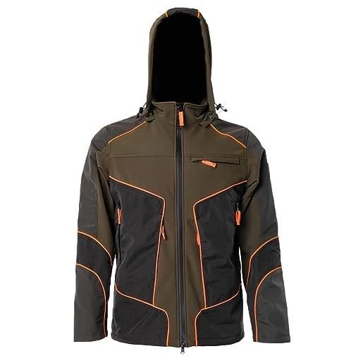 FRATELLIDITALIA giubbino giacca softshell moto caccia impermeabile resistente invernale